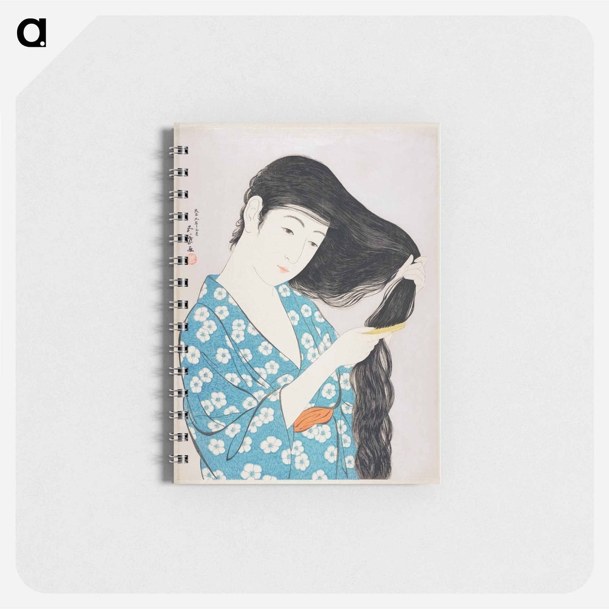 アートメモ帳-Woman Combing Her Hair
- 橋口 五葉 Memo.