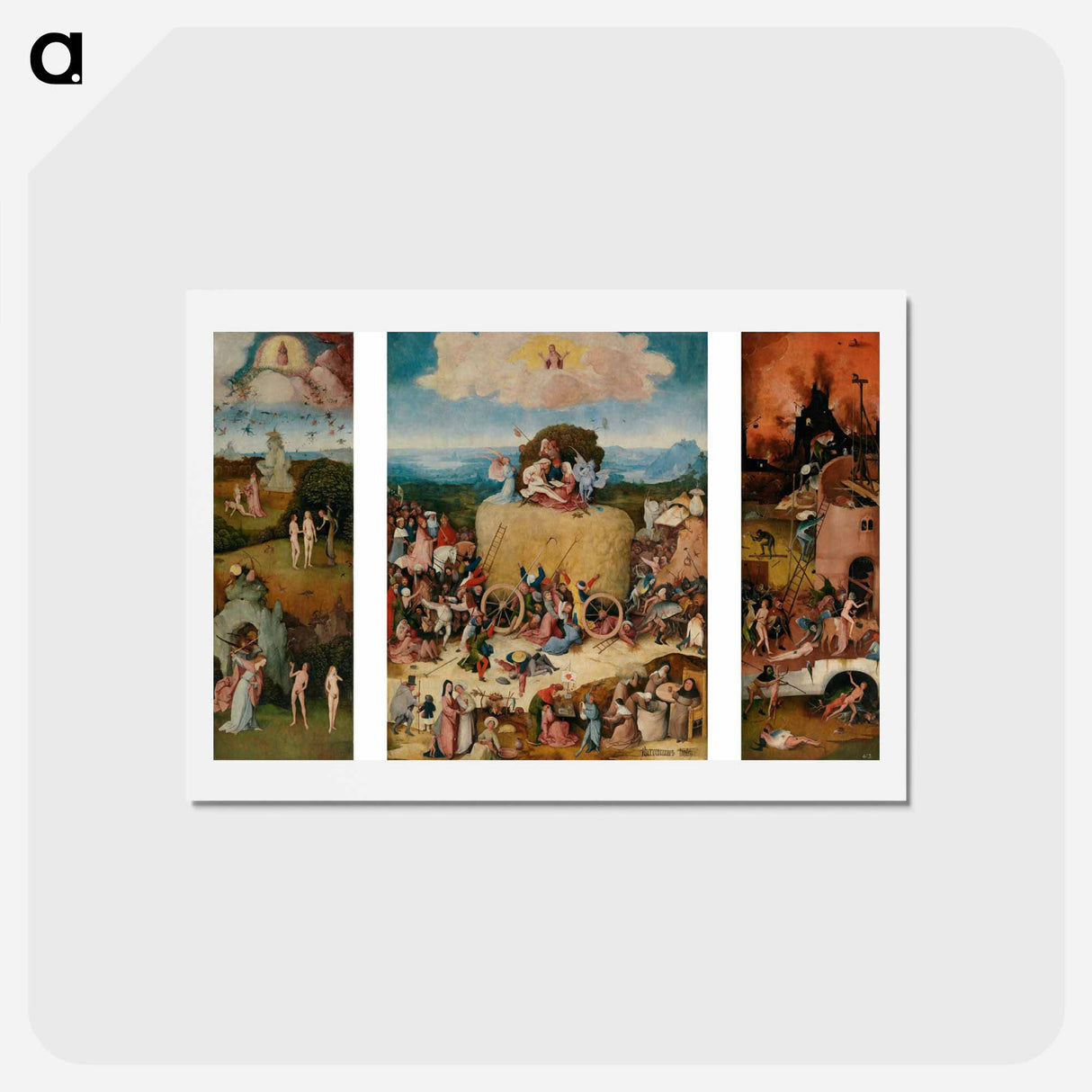アートポストカード-Original
- ヒエロニムス ボス Postcard.