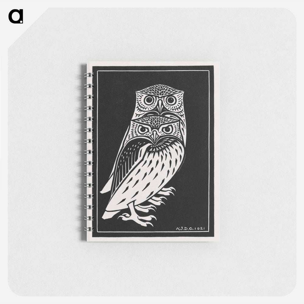 Two owls - ユリー デ フラーハ Memo.
