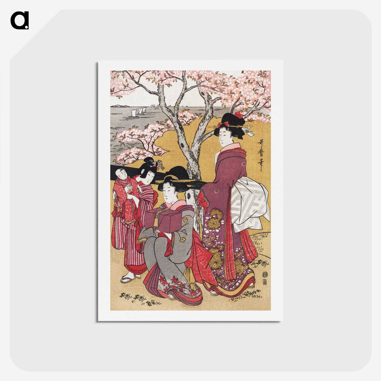 1-3_Kitagawa-Utamaro_hagaki