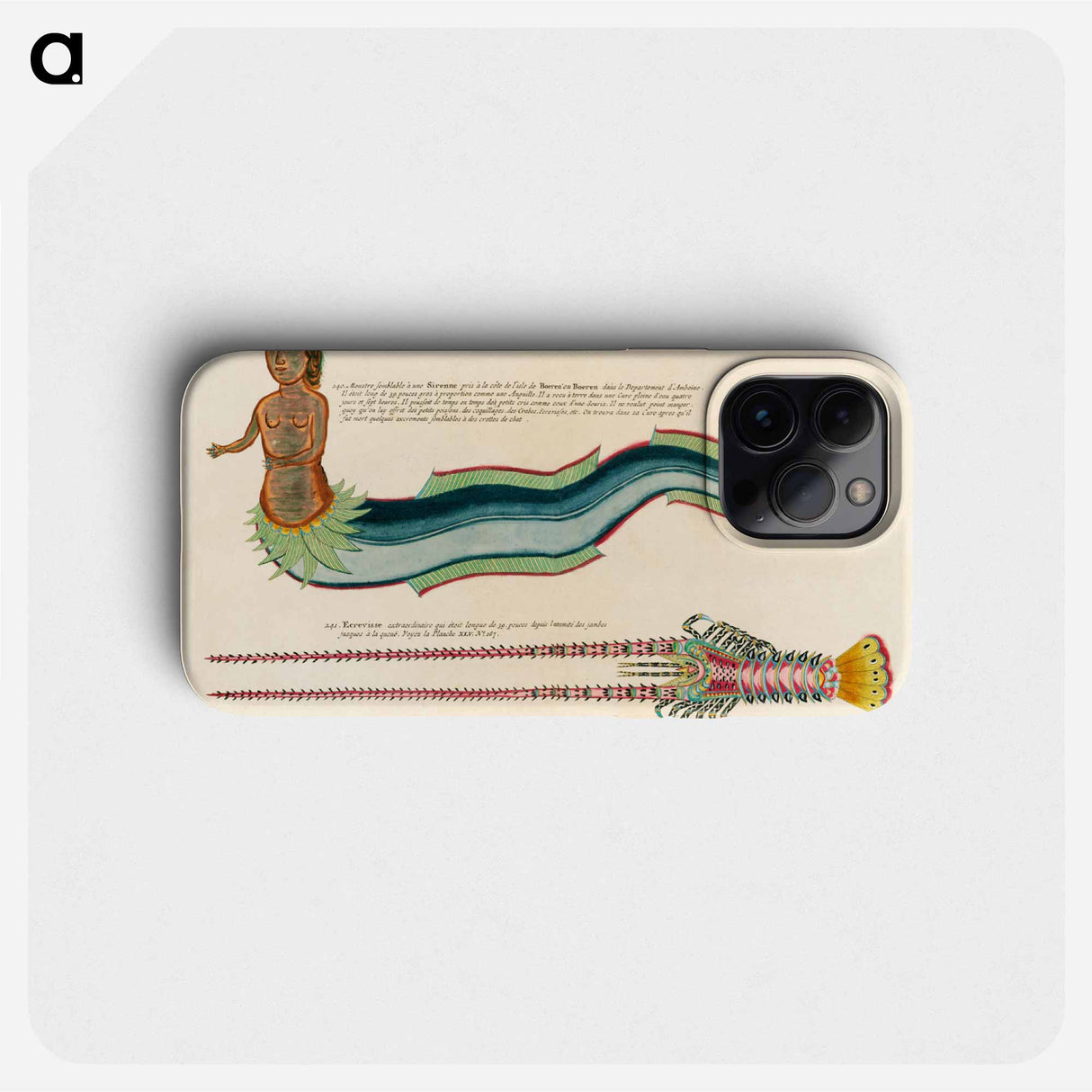 Moluccan Siren and Lobster
- ルイ ルナール Phone Case.