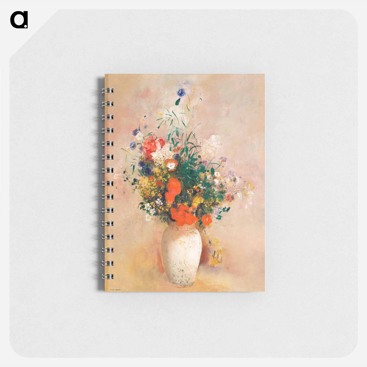 Vase of Flowers - オディロン ルドン Memo.