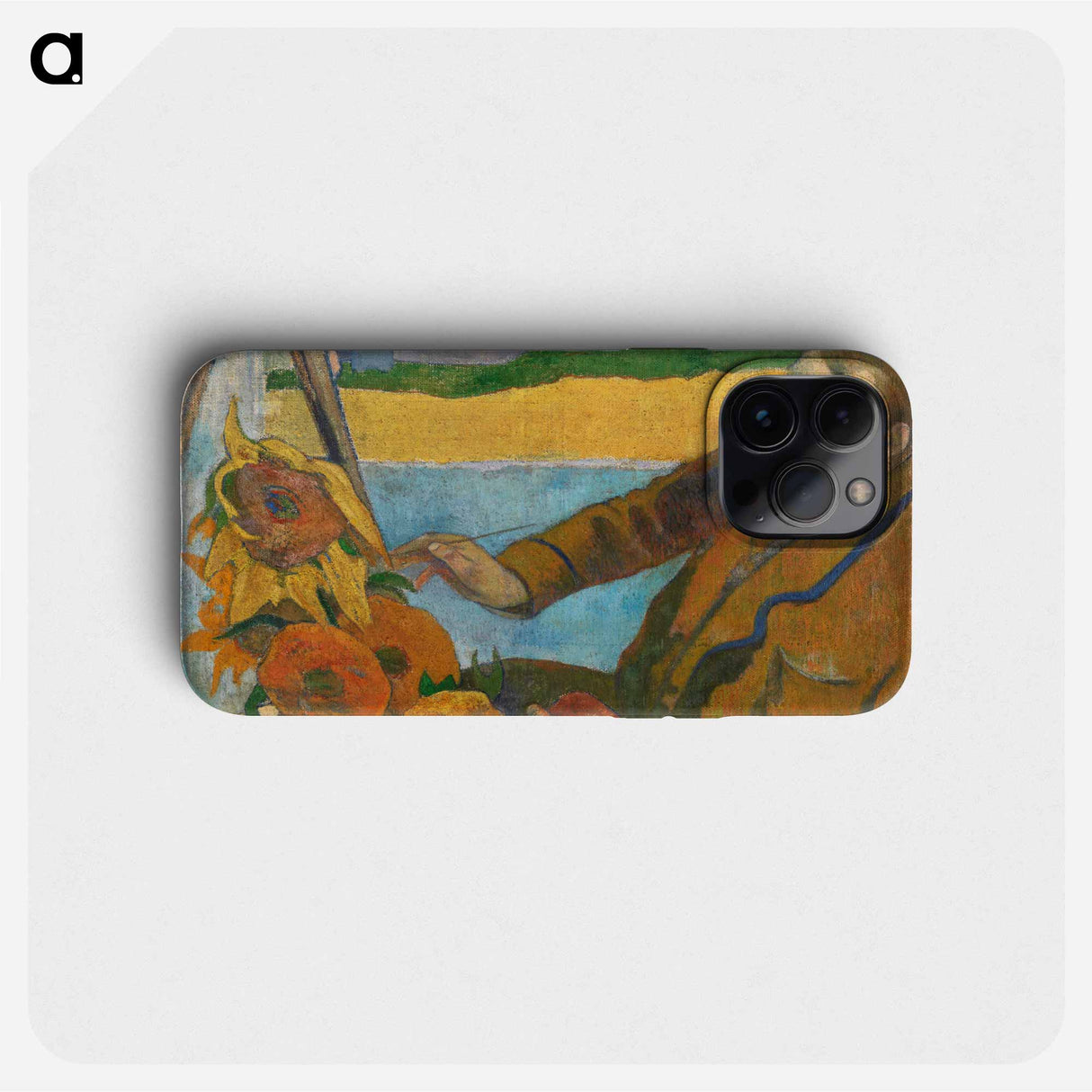 The Painter of Sunflowers - Paul Gauguin Phone Case.