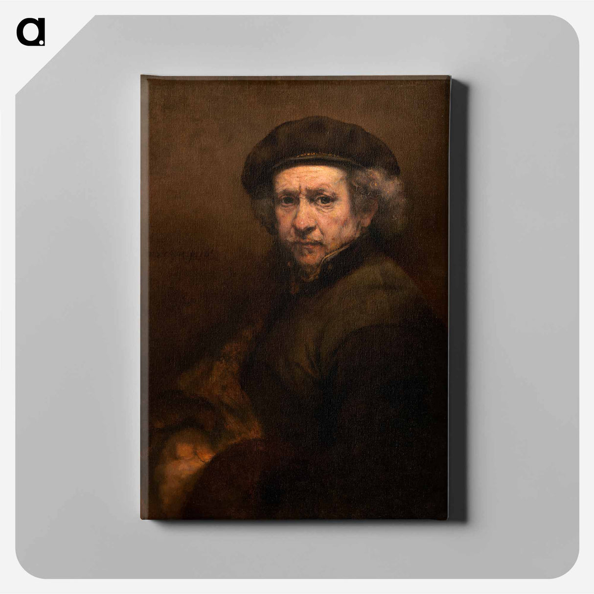 Self-Portrait - レンブラント ファン レイン Canvas.