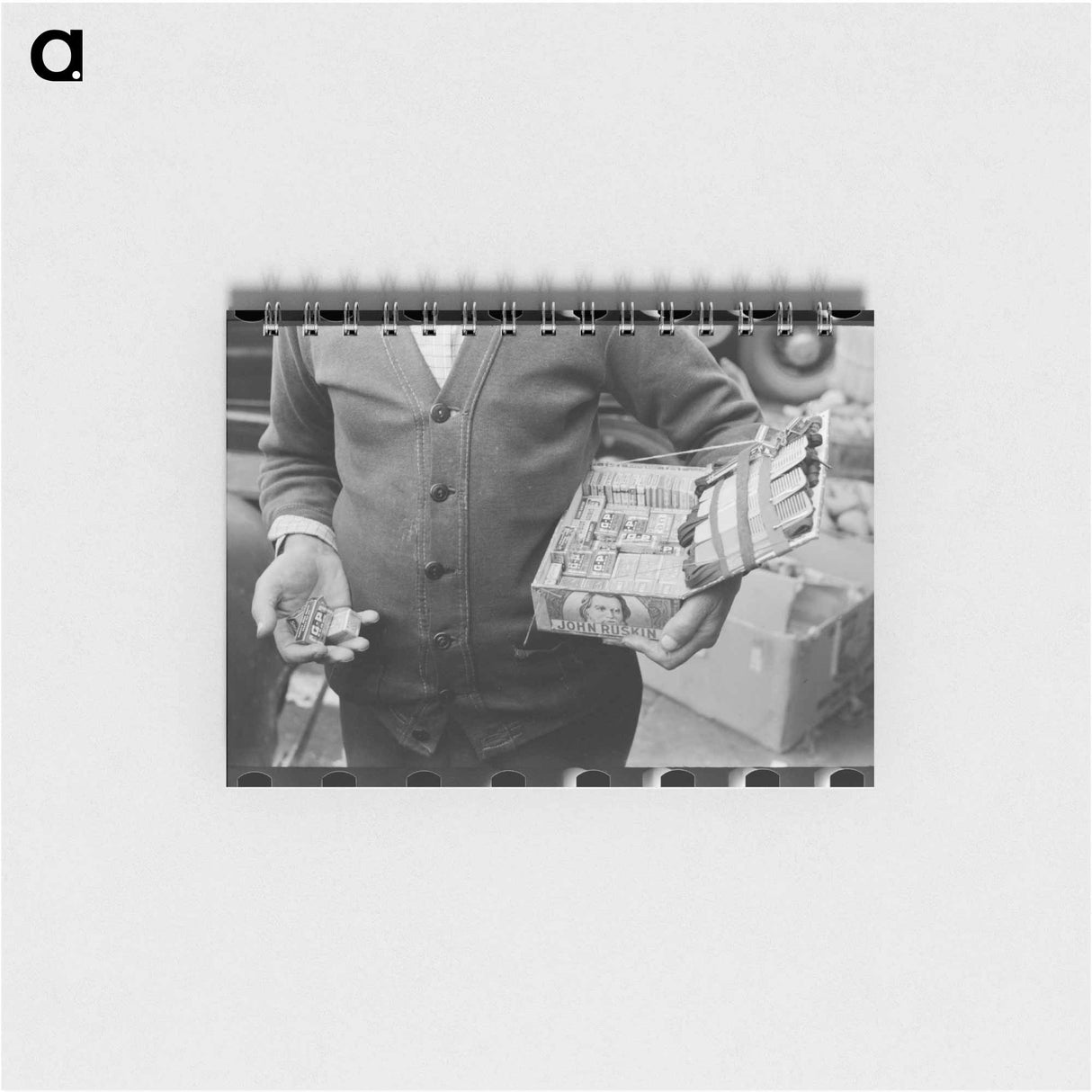 アートメモ帳-Street Vendor's Goods
- ラッセル リー Memo.