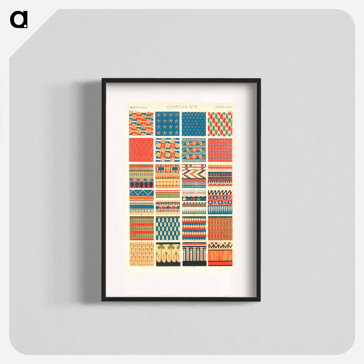アートポスター-Nineteenth Century Ornament Pattern
- 装飾の文法 Poster.