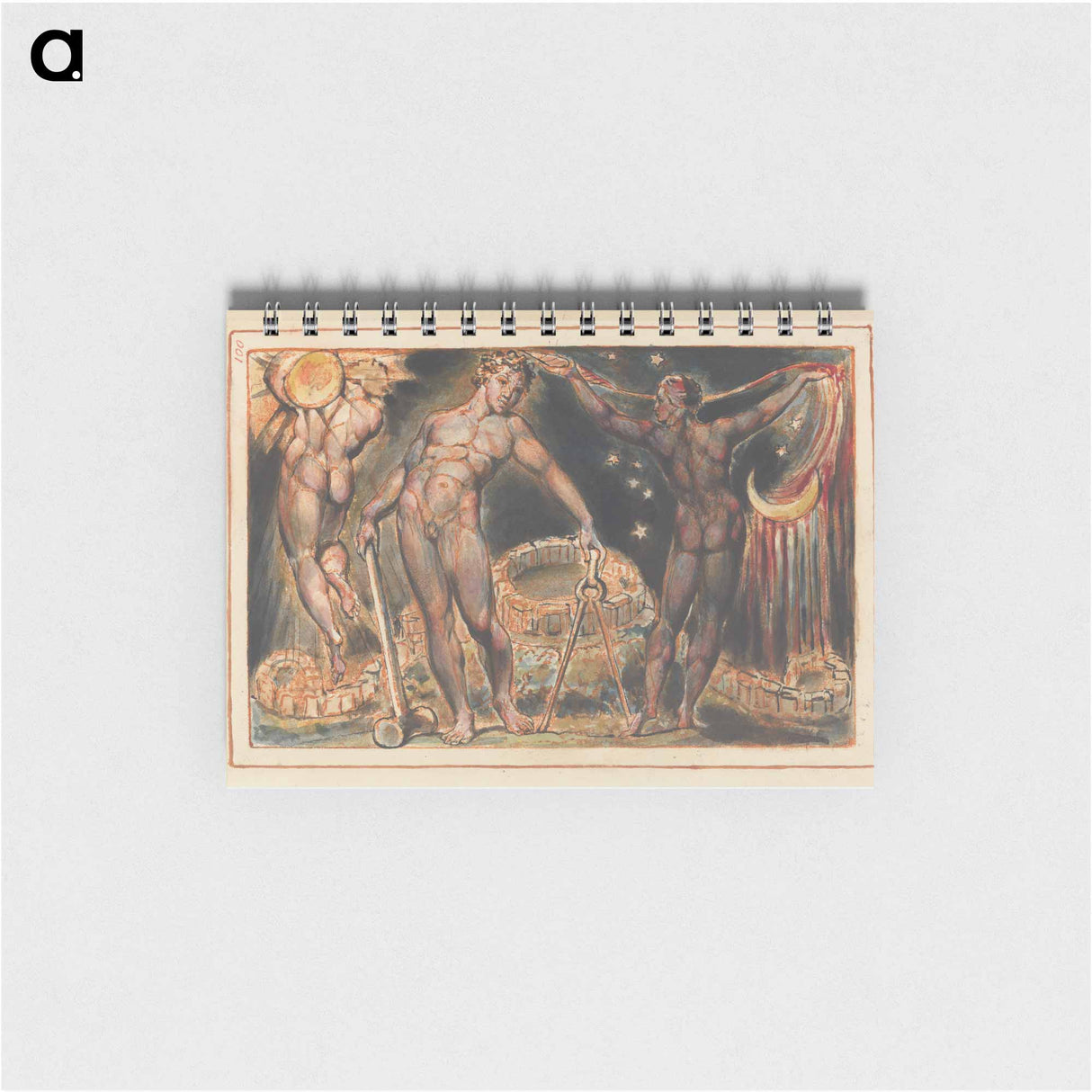 Jerusalem, Plate 100 - ウィリアム ブレイク Memo.