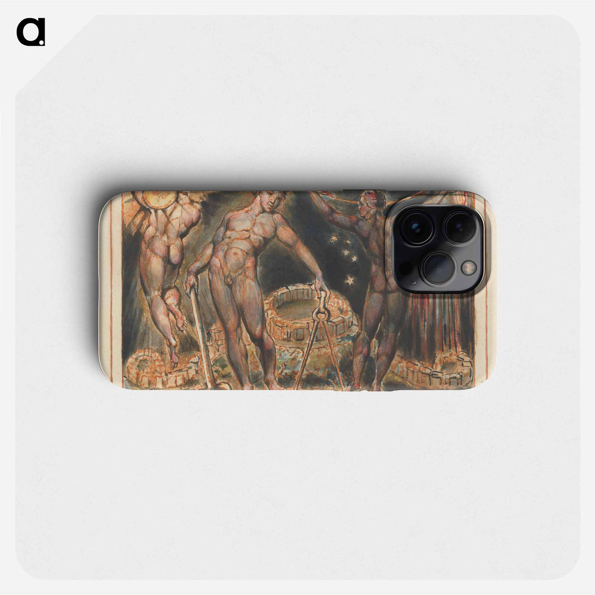 Jerusalem, Plate 100 - William Blake Phone Case.