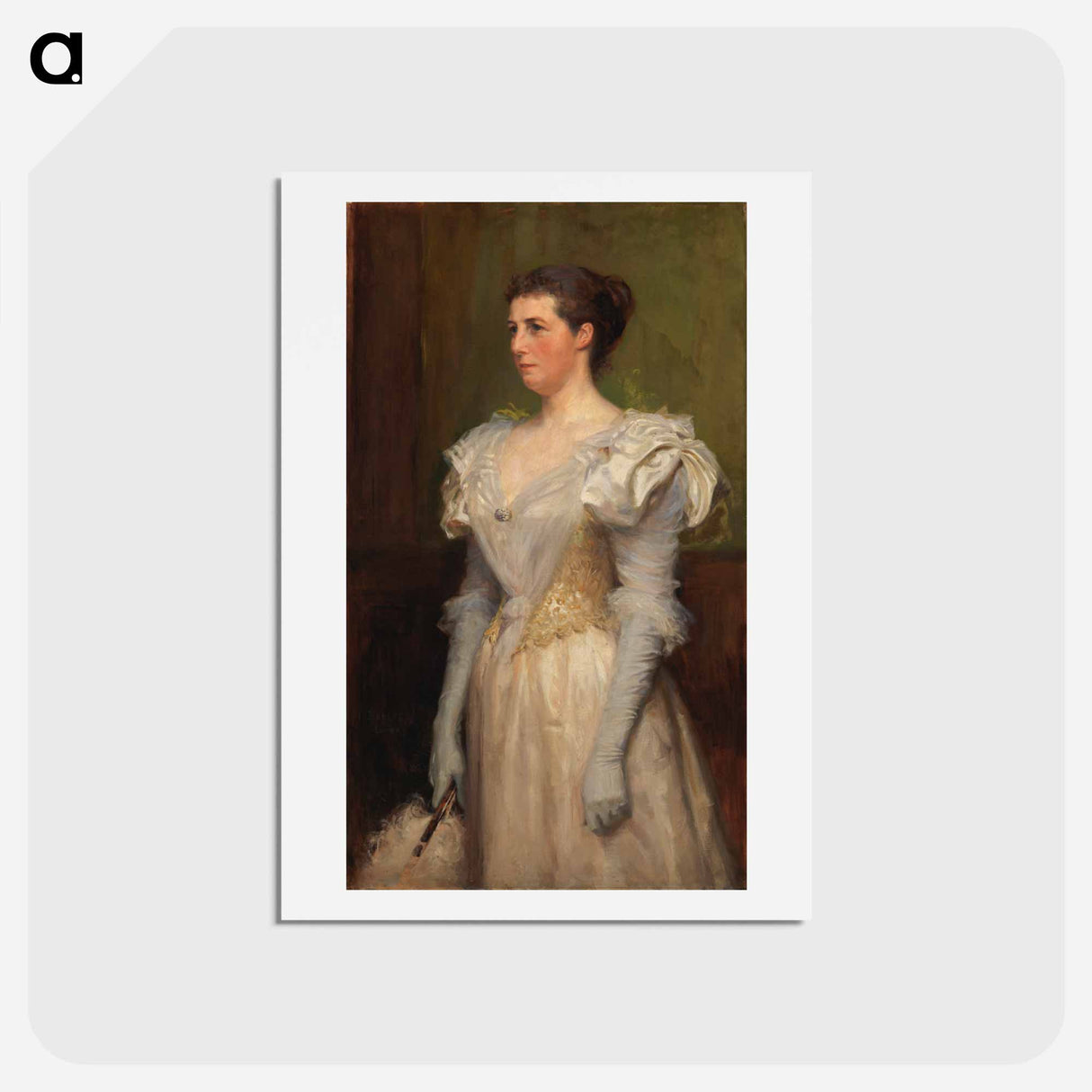 Mrs john gallatly - アルバート エーデルフェルト Postcard.