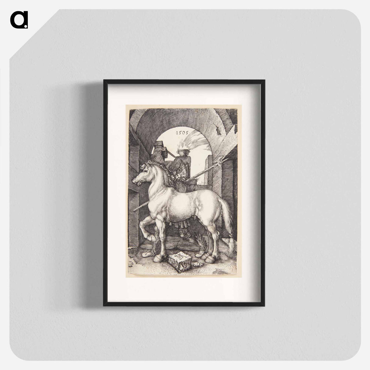 The little horse - アルブレヒト デューラー Poster.