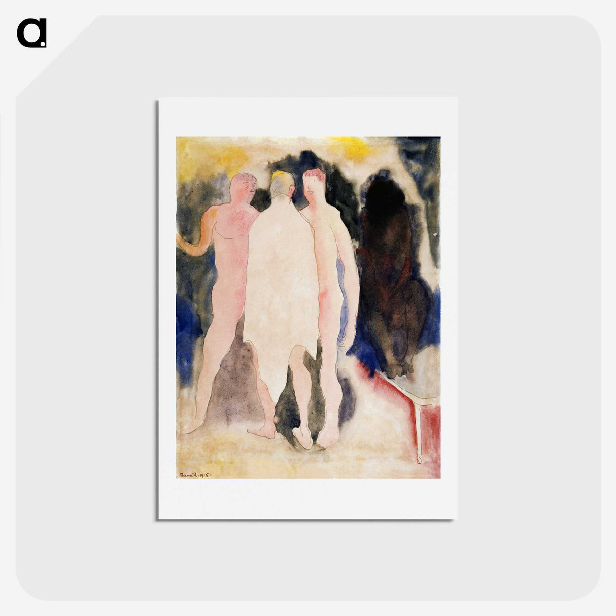1-40_Charles-Demuth_hagaki