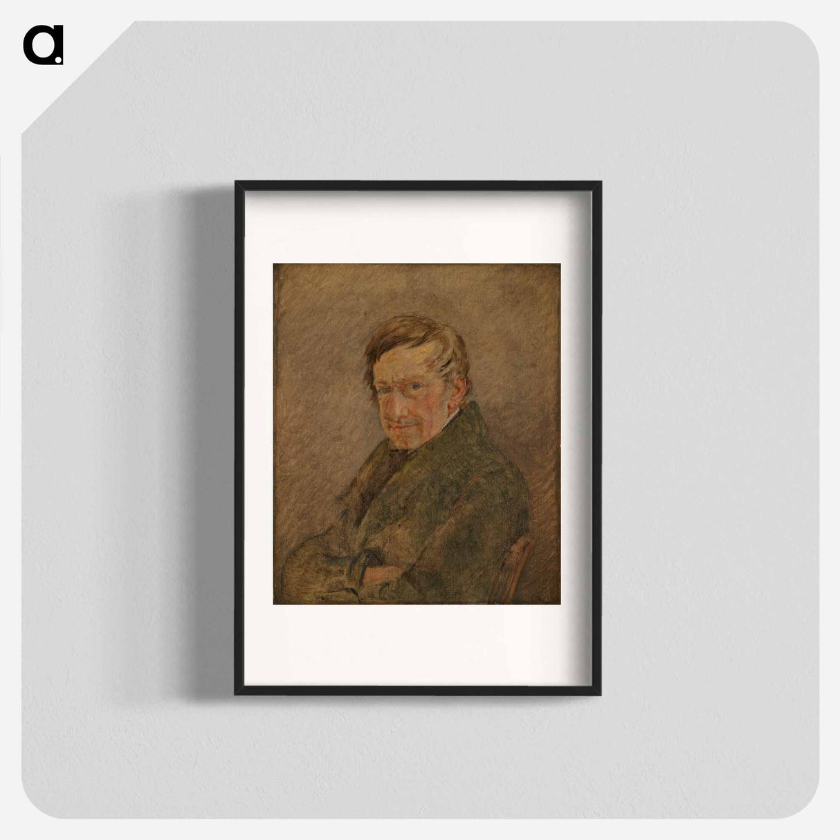 The animal painter C.D.Gebauer - クリステン ケプケ Poster.