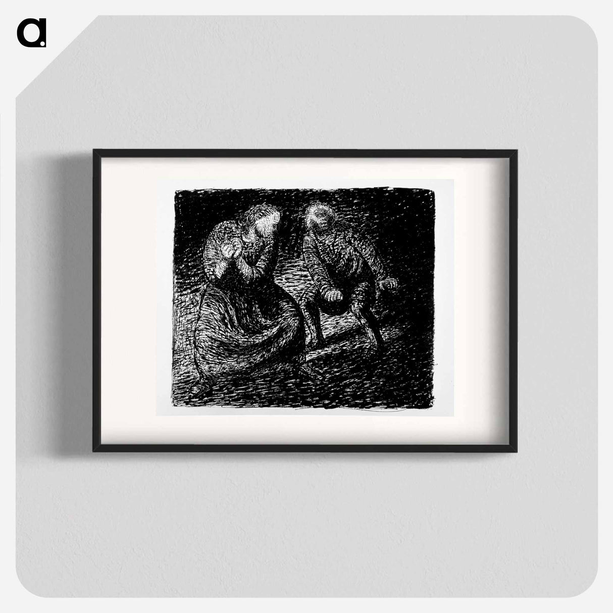 The crier - エルンスト ハインリヒ バルラッハ Poster.