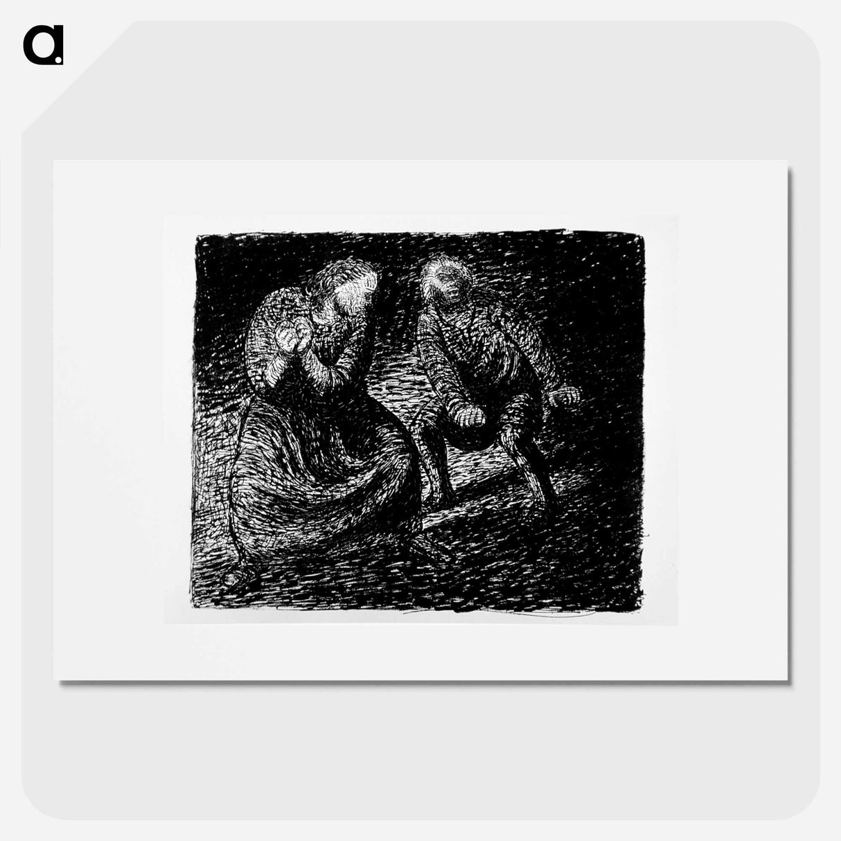 The crier - エルンスト ハインリヒ バルラッハ Poster.