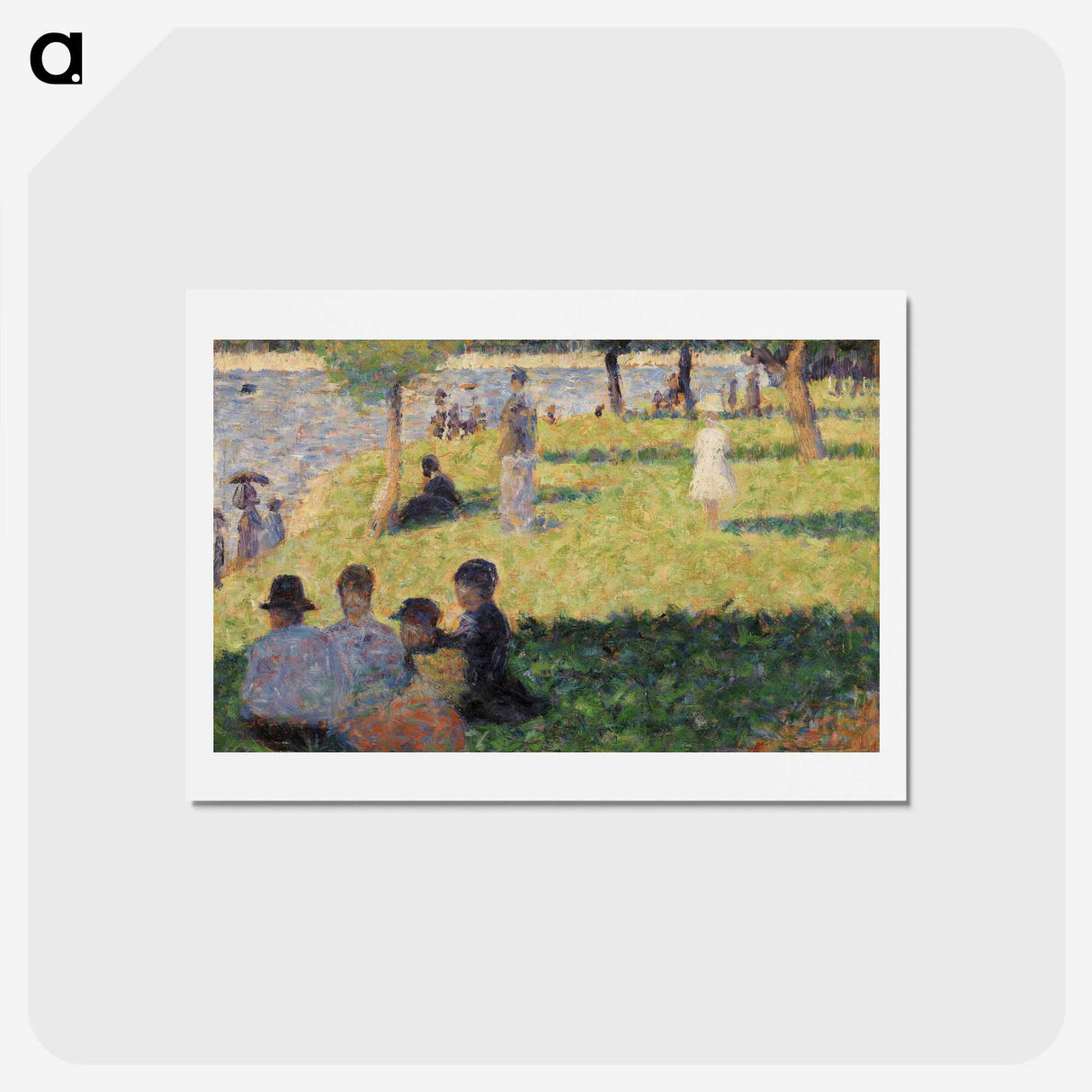 1-40_Georges-Seurat_hagaki