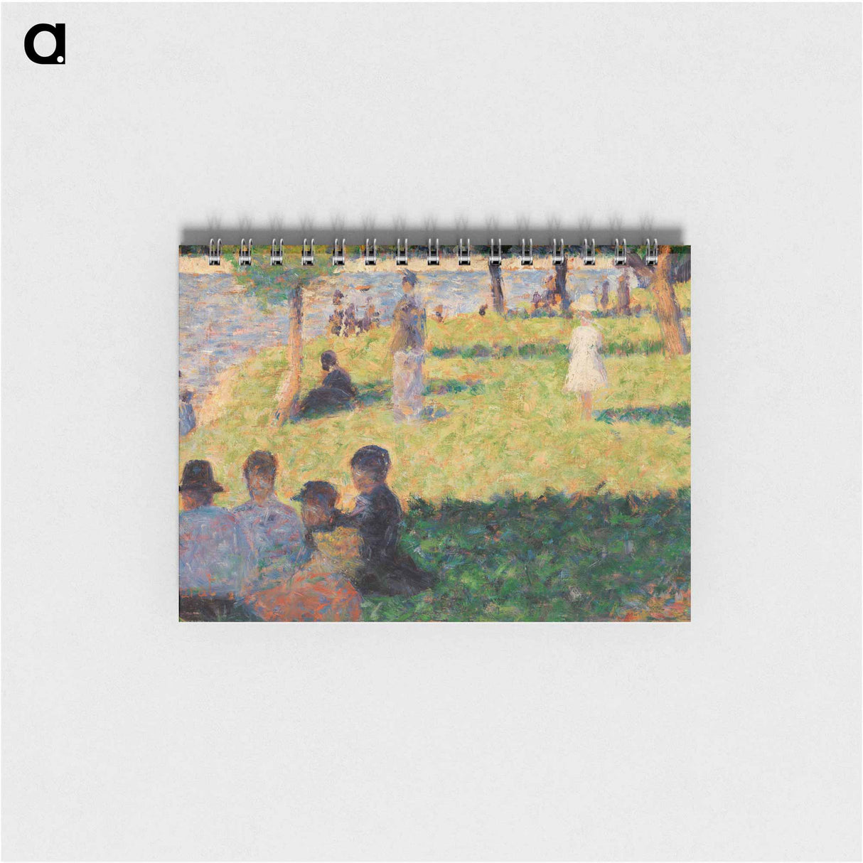 Group of Figures (Study for "Un dimanche à la Grande Jatte") - ジョルジュ スーラ Memo.