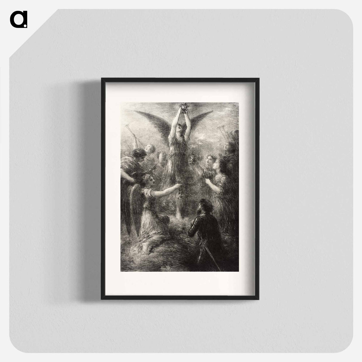 Prelude to Lohengrin - アンリ ファンタン ラトゥール Poster.