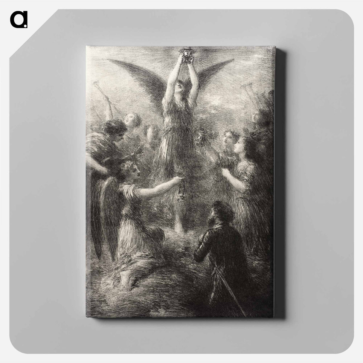 Prelude to Lohengrin - アンリ ファンタン ラトゥール Canvas.