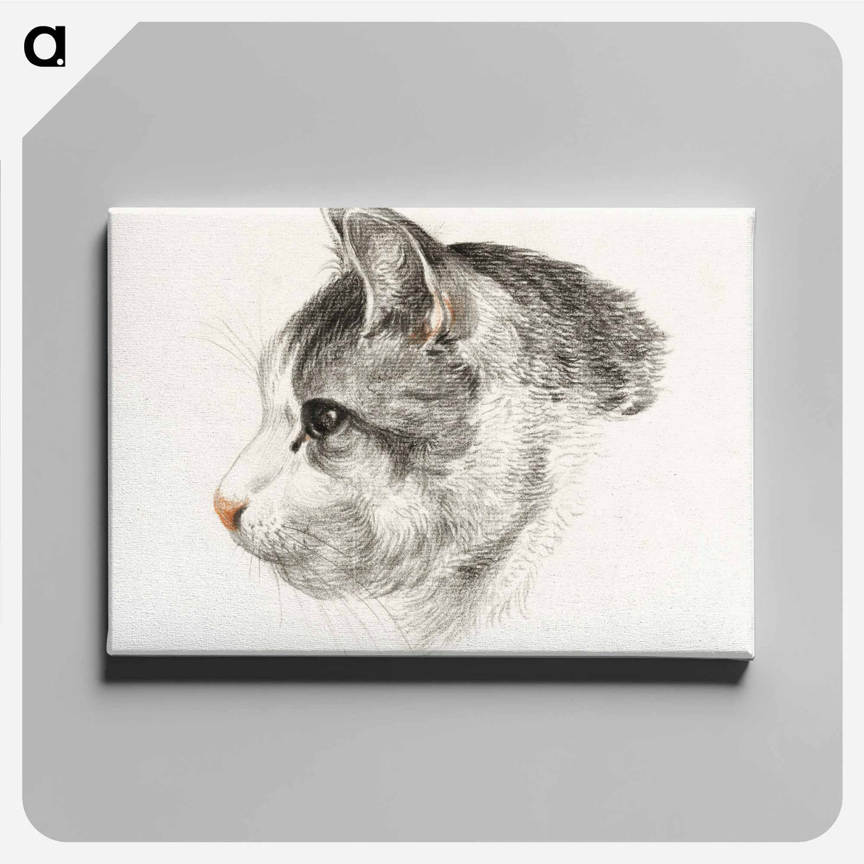 アートパネル-Sketch of a cat - ジャン ベルナール Canvas.