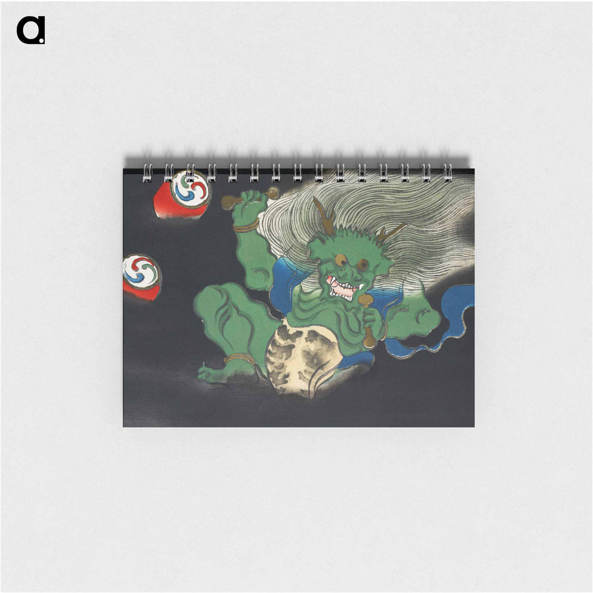 Demon from Momoyogusa–Flowers of a Hundred Generations - 神坂 雪佳 Memo.