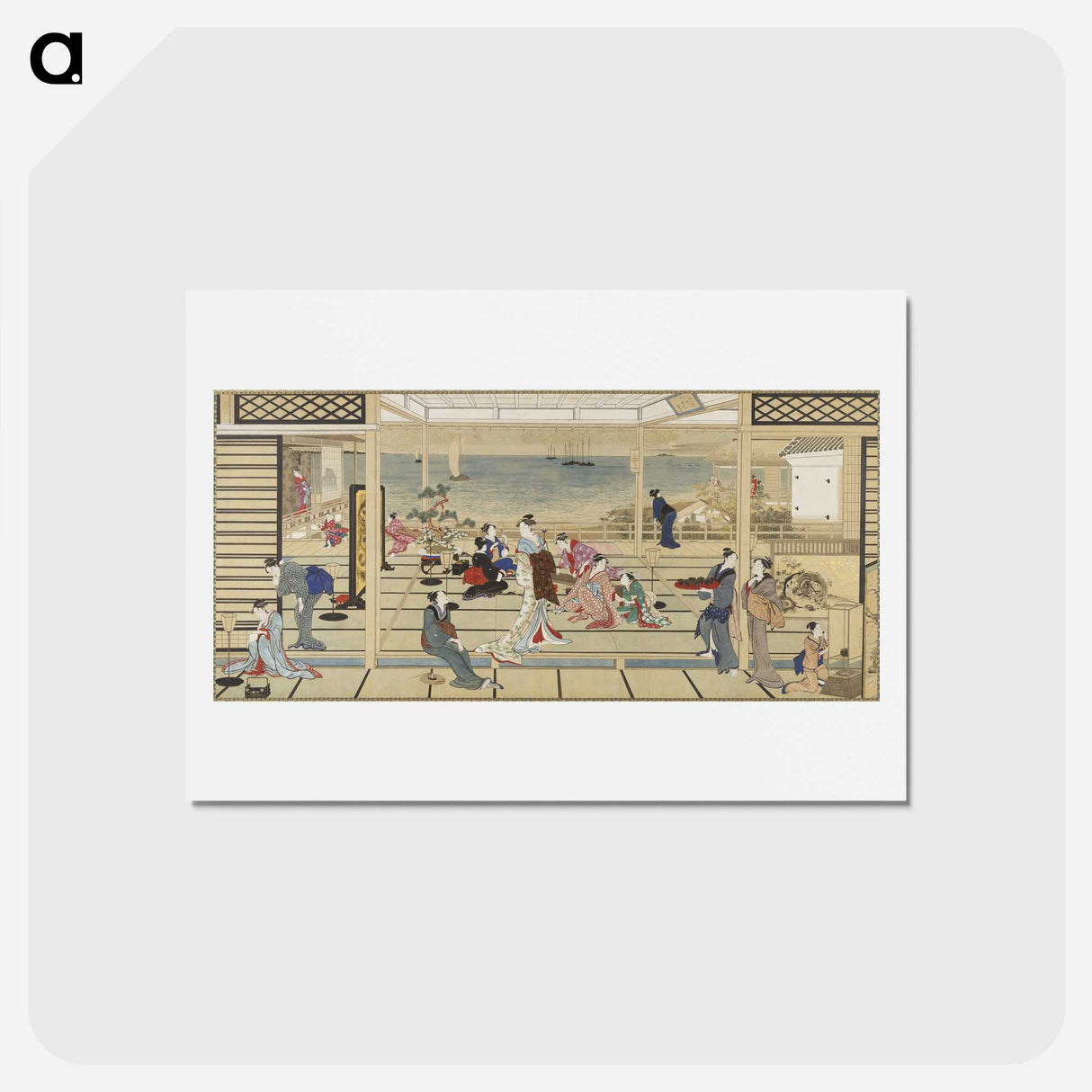 1-40_Kitagawa-Utamaro_hagaki
