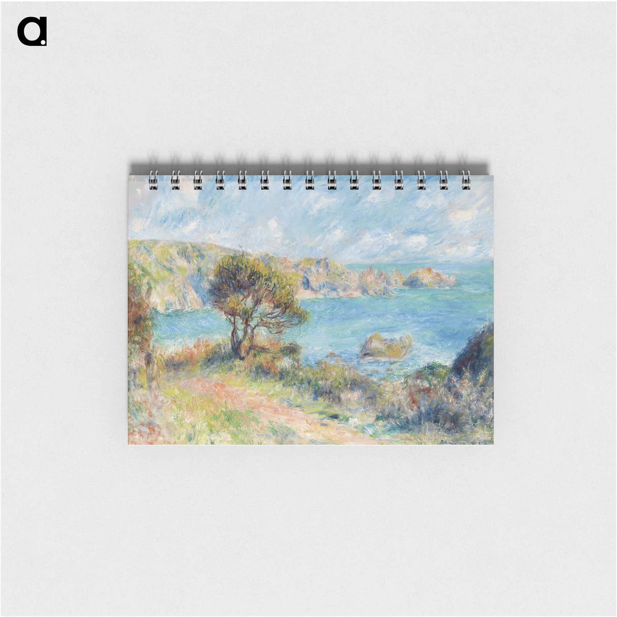 View at Guernsey - ピエール オーギュスト ルノワール Memo.