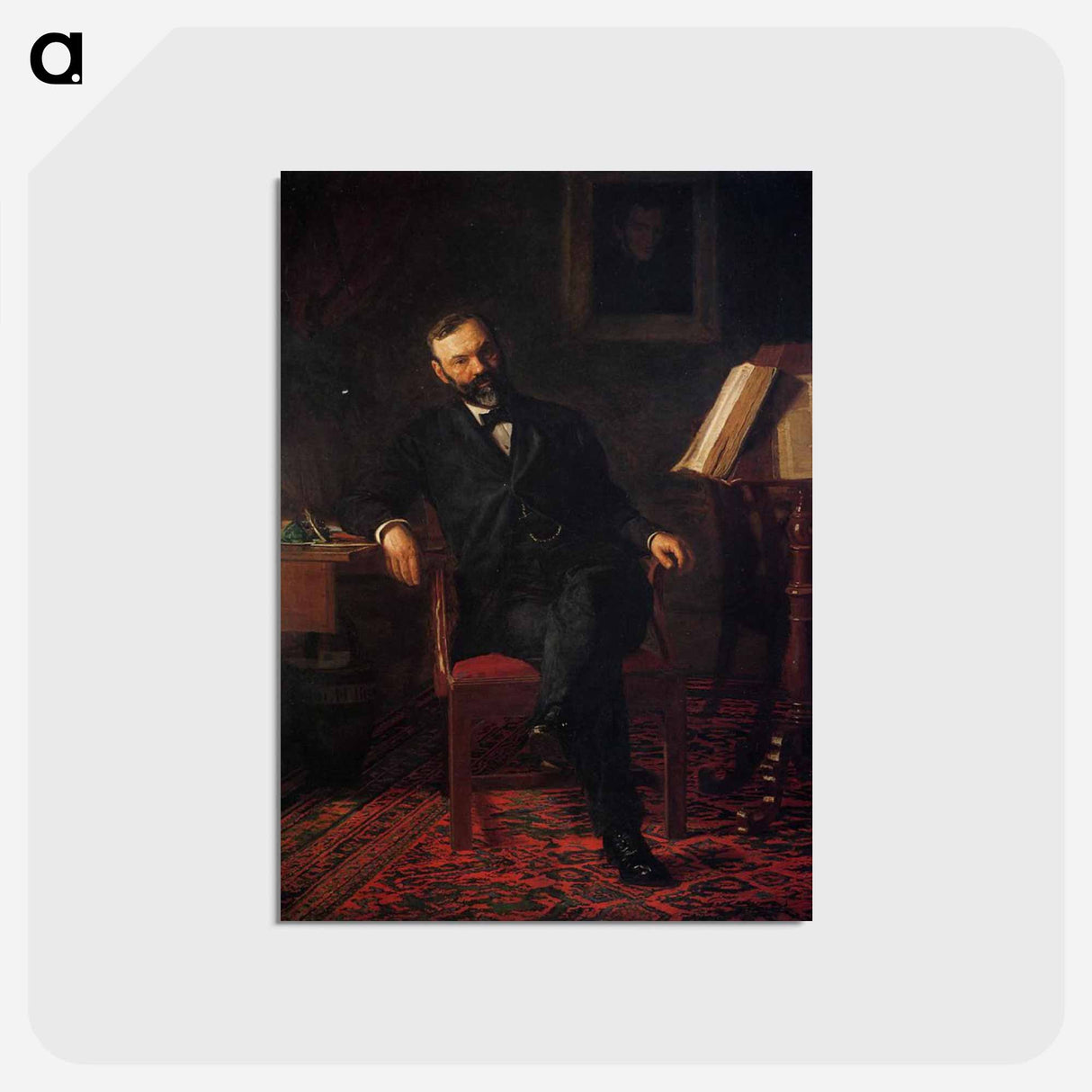 アートポストカード-Dr John H Brinton - トーマス エイキンズ Postcard.