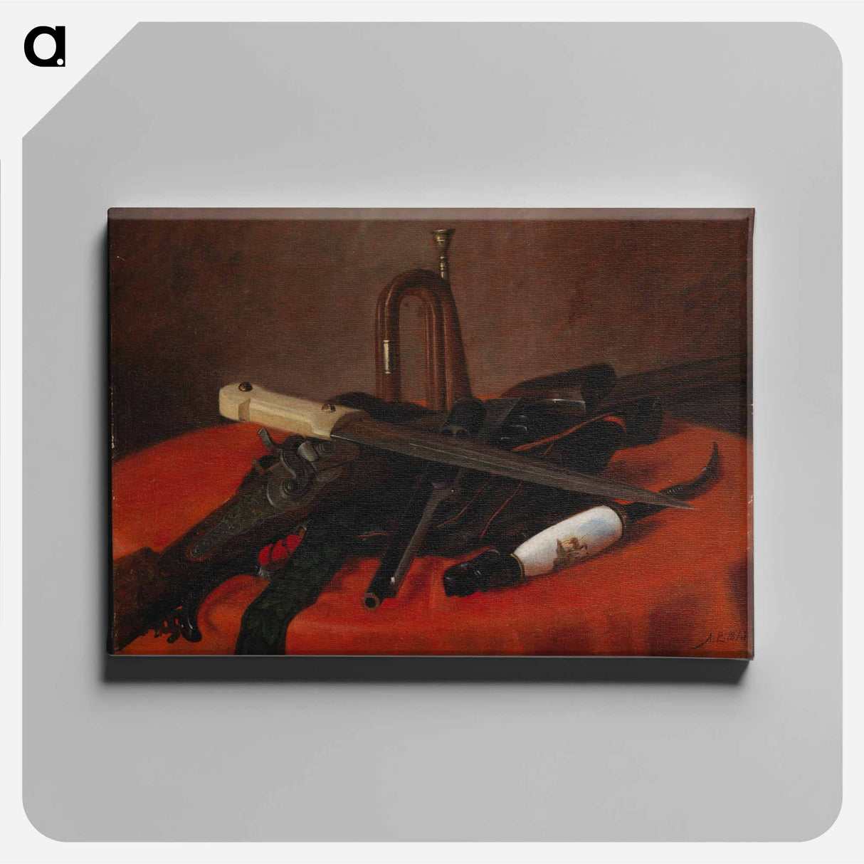 Still life - アルバート エーデルフェルト Canvas.