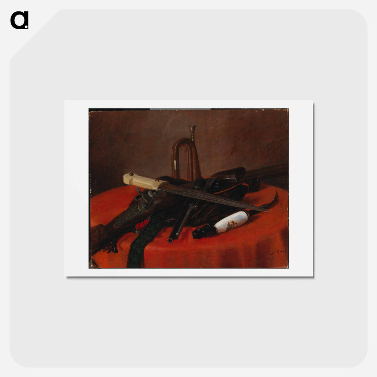 Still life - アルバート エーデルフェルト Postcard.