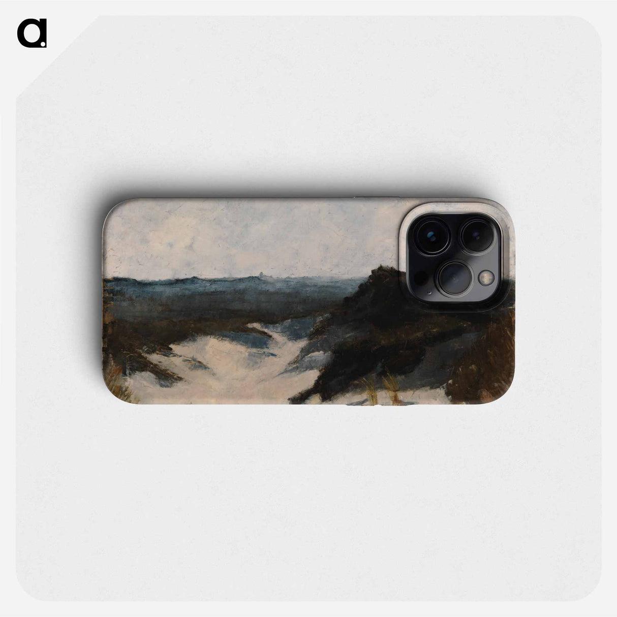 Shore view, knocke - アルフレッド ウィリアム フィンチ Phone Case.