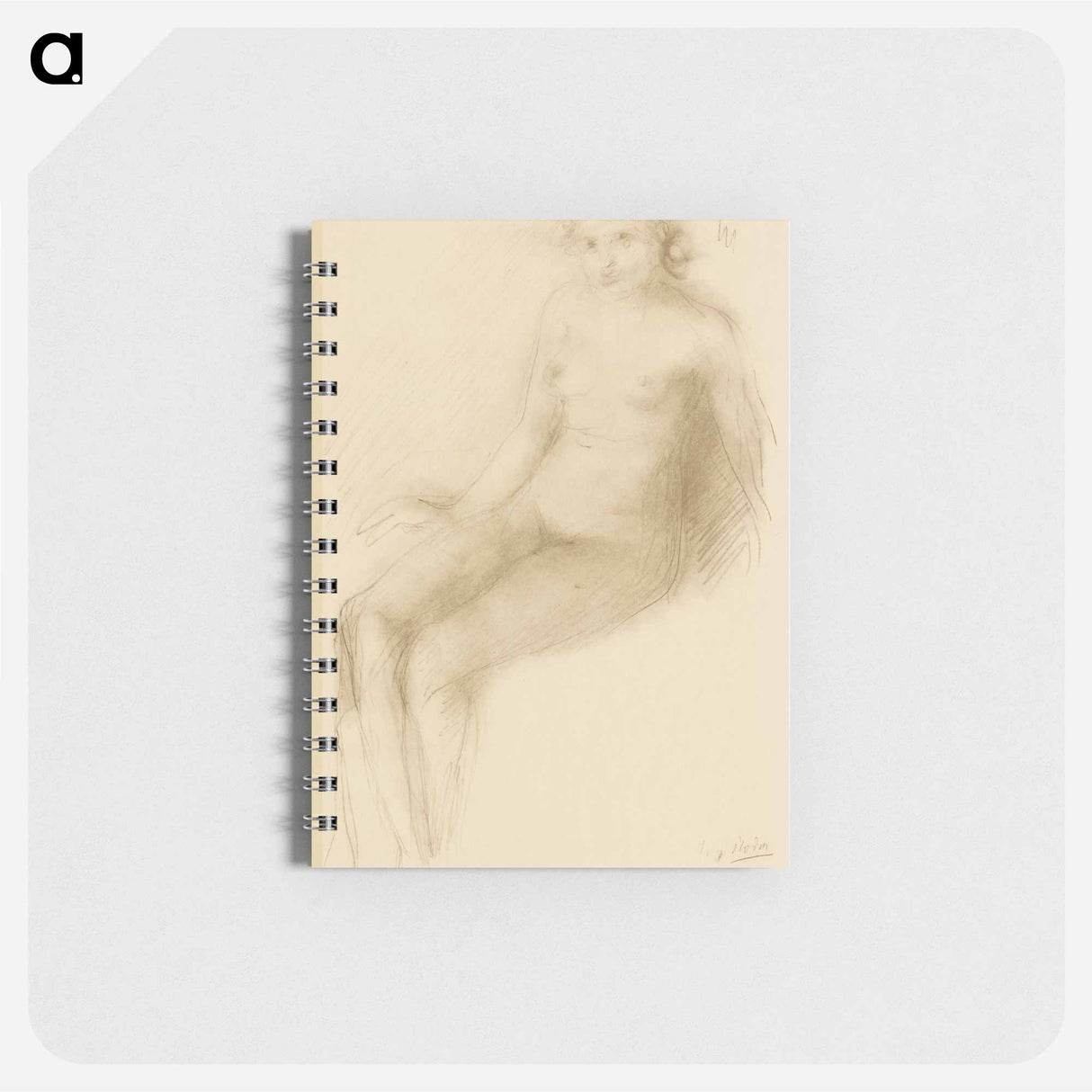 Seated Female Nude - オーギュスト ロダン Memo.