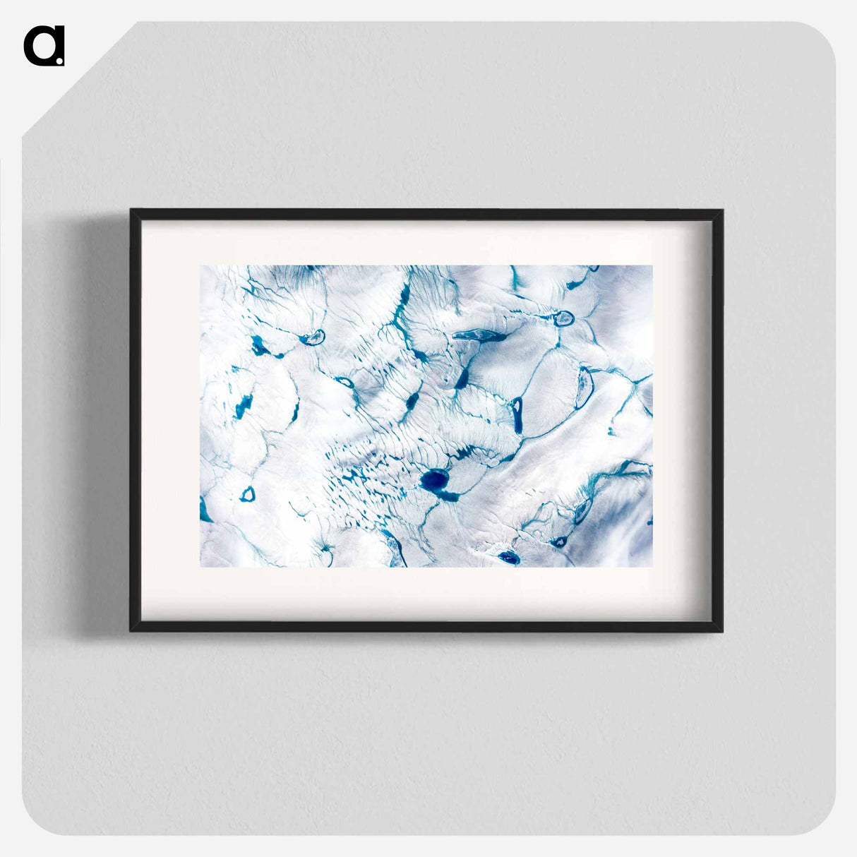 アートポスター-Early Melt on the Greenland Ice Sheet
- 上空からの地球 Poster.