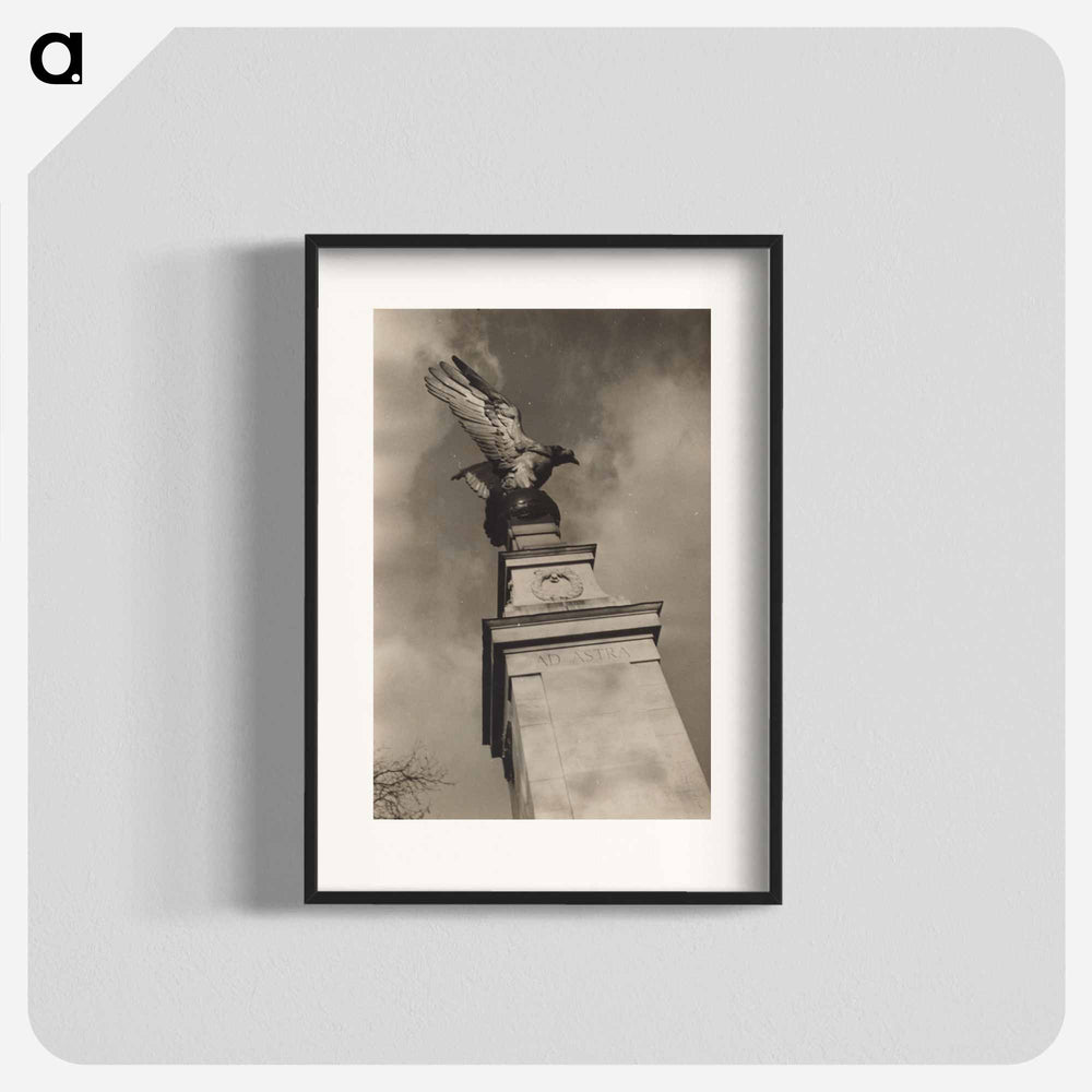 London statue - エリック リー ジョンソン Poster.