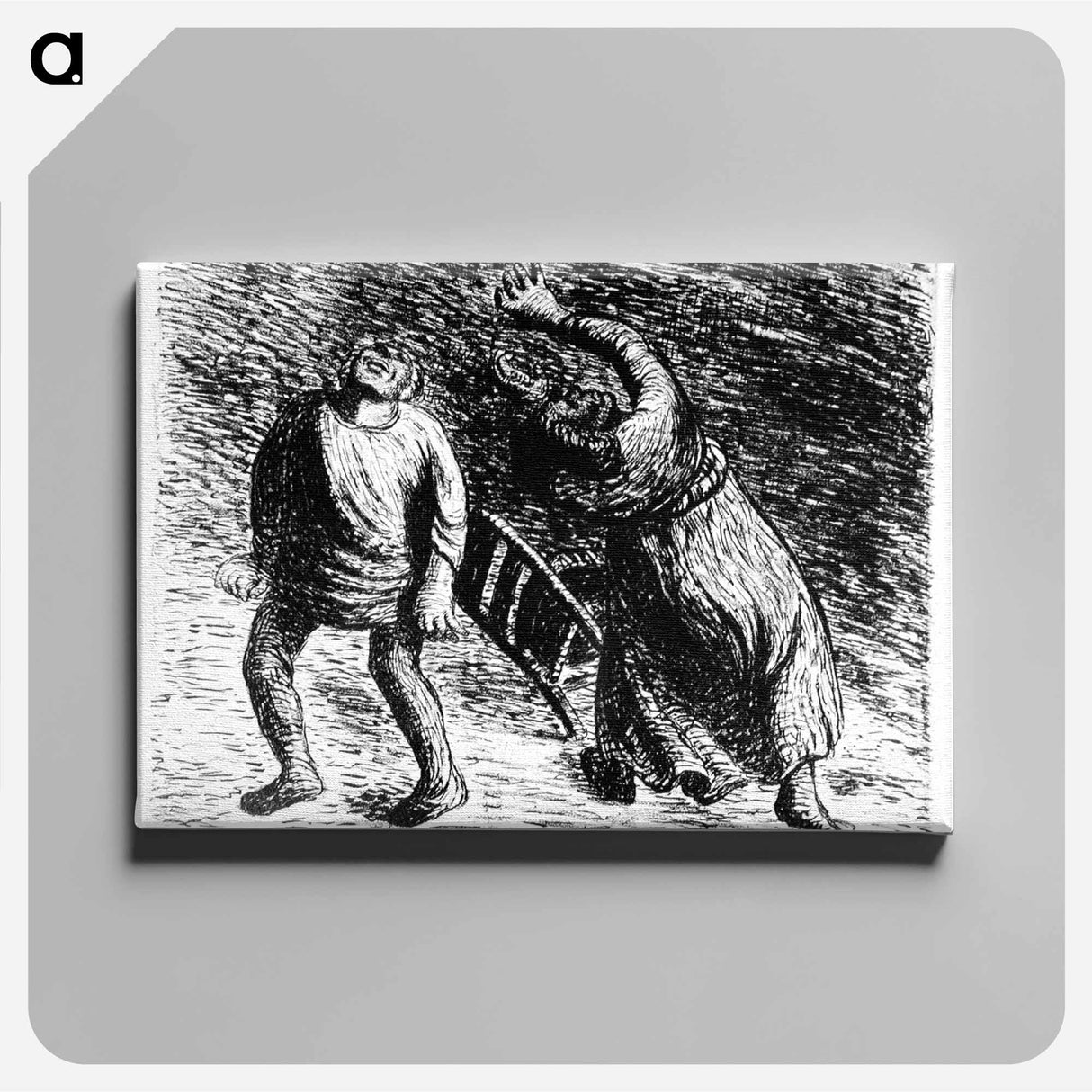 The invisible 2 - エルンスト ハインリヒ バルラッハ Canvas.