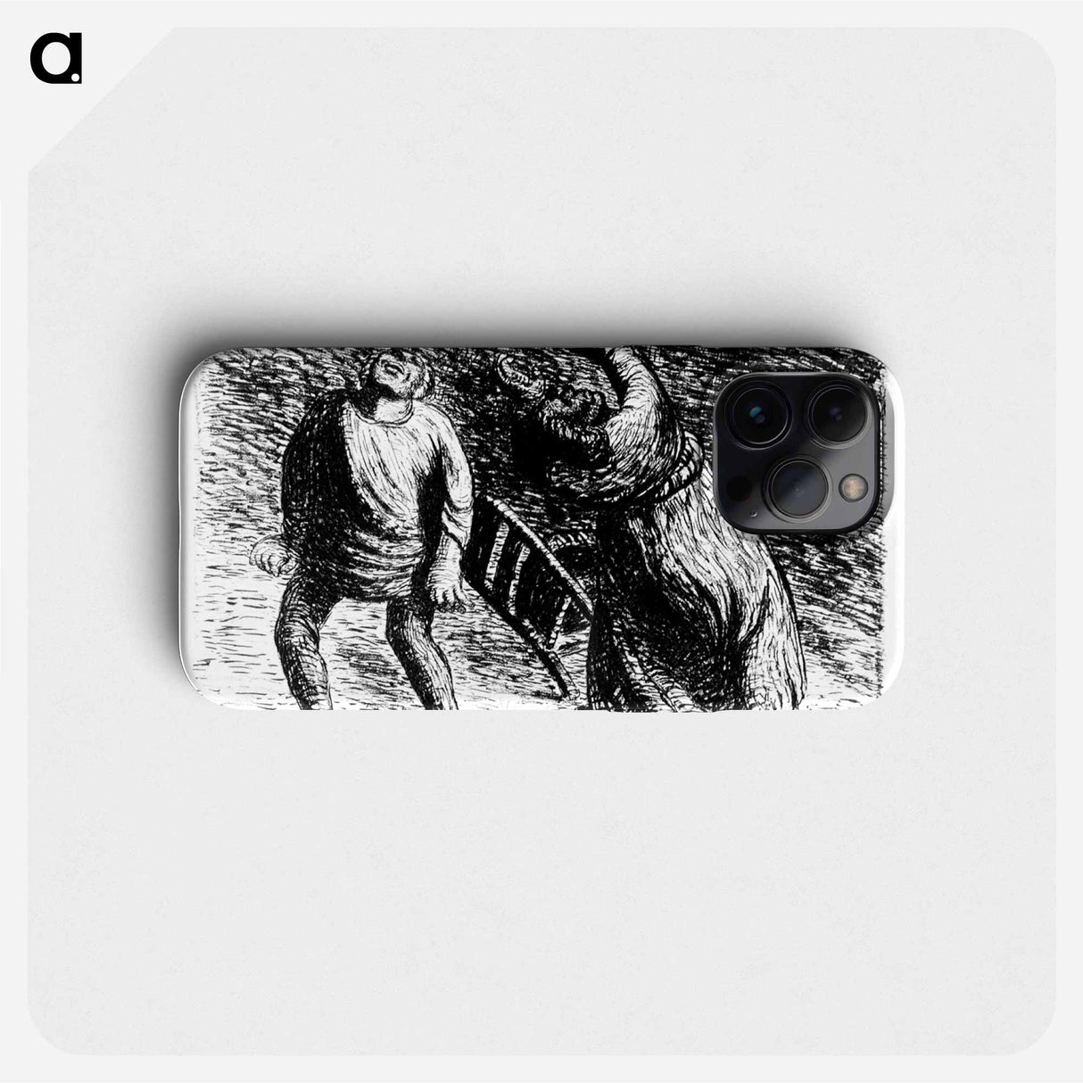 The invisible 2 - エルンスト ハインリヒ バルラッハ Phone Case.
