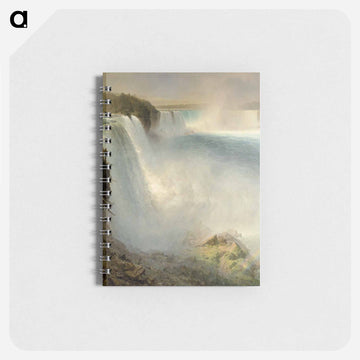 Niagara Falls, from the American Side - フレデリック エドウィン チャーチ Memo.