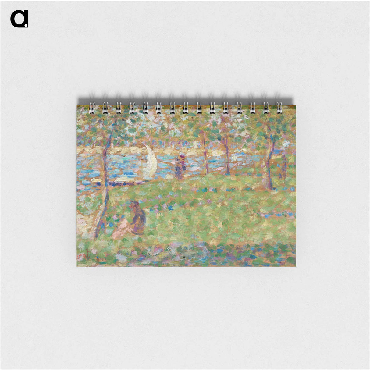 Study for "La Grande Jatte" - ジョルジュ スーラ Memo.