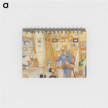 The Skeleton Painter - ジェームズ アンソール Memo.