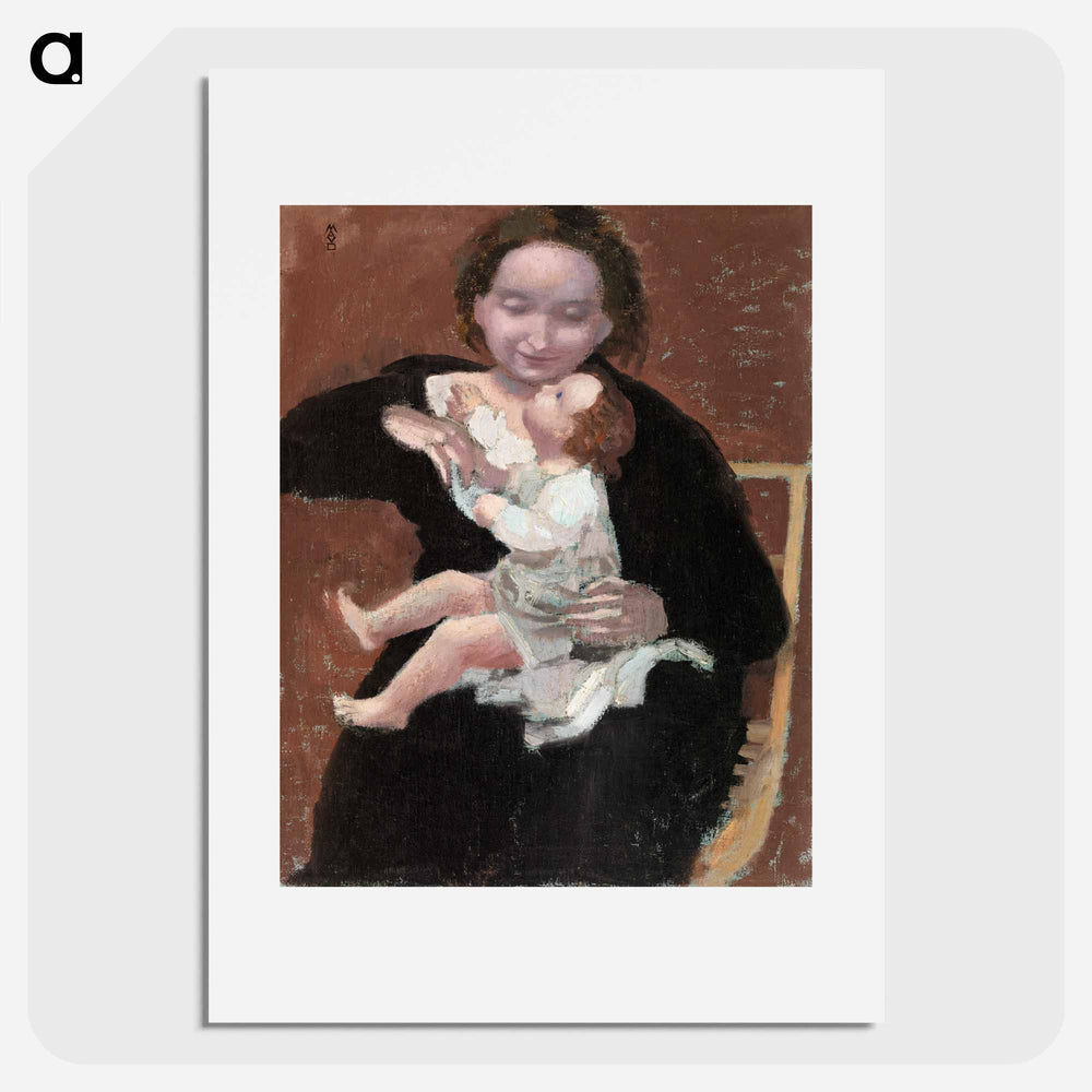 Mother and Child - Maurice Denis Poster.
