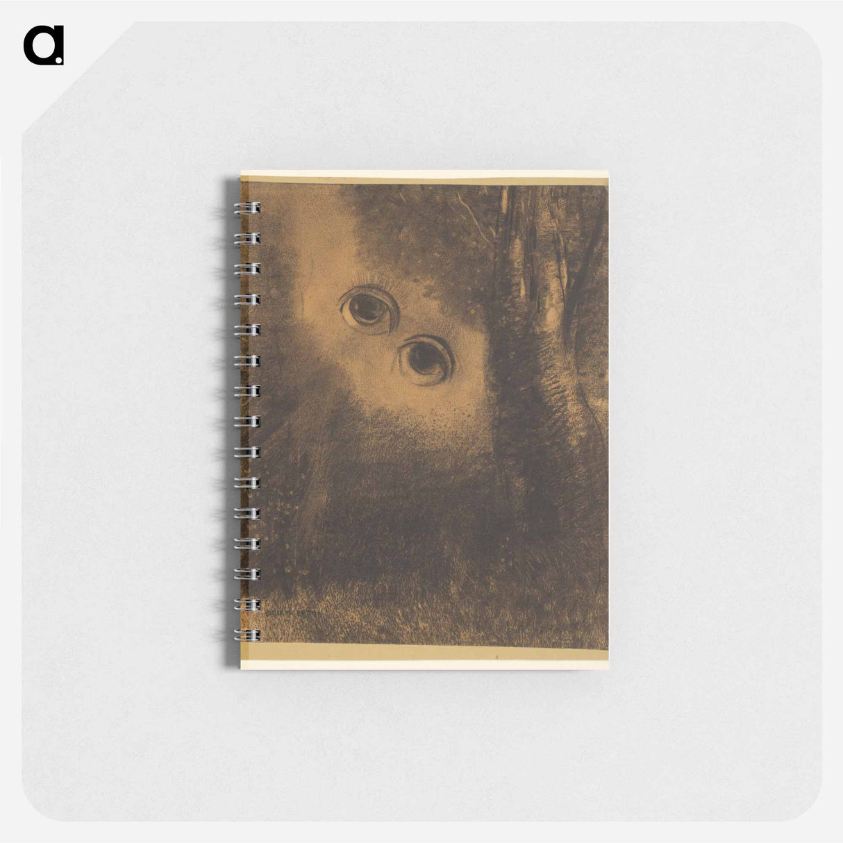 Odilon Redon's Eyes in the Forest - オディロン ルドン Memo.