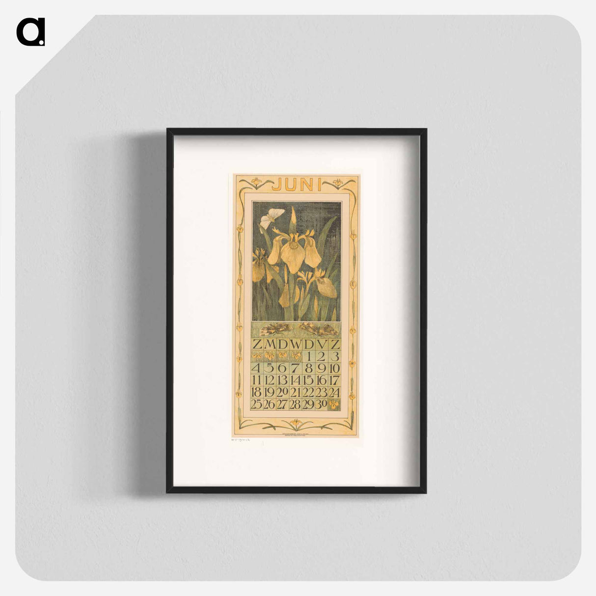 Calendar meets love - Theo van Hoytema Poster.