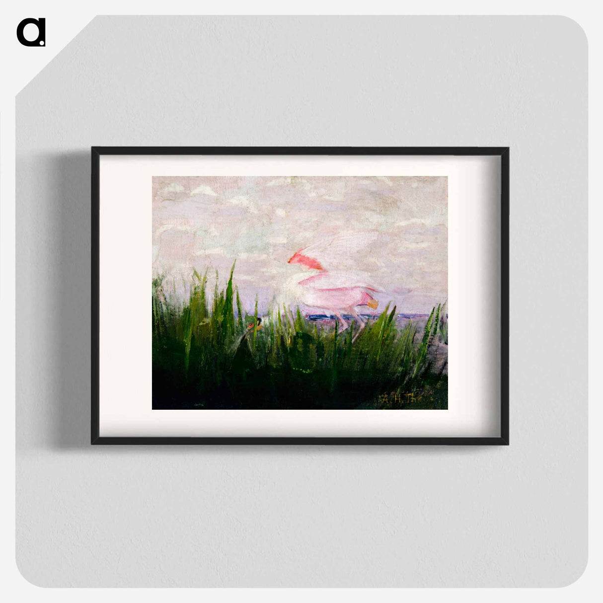 Roseate Spoonbill - アボット ハンダーソン セイヤー Poster.