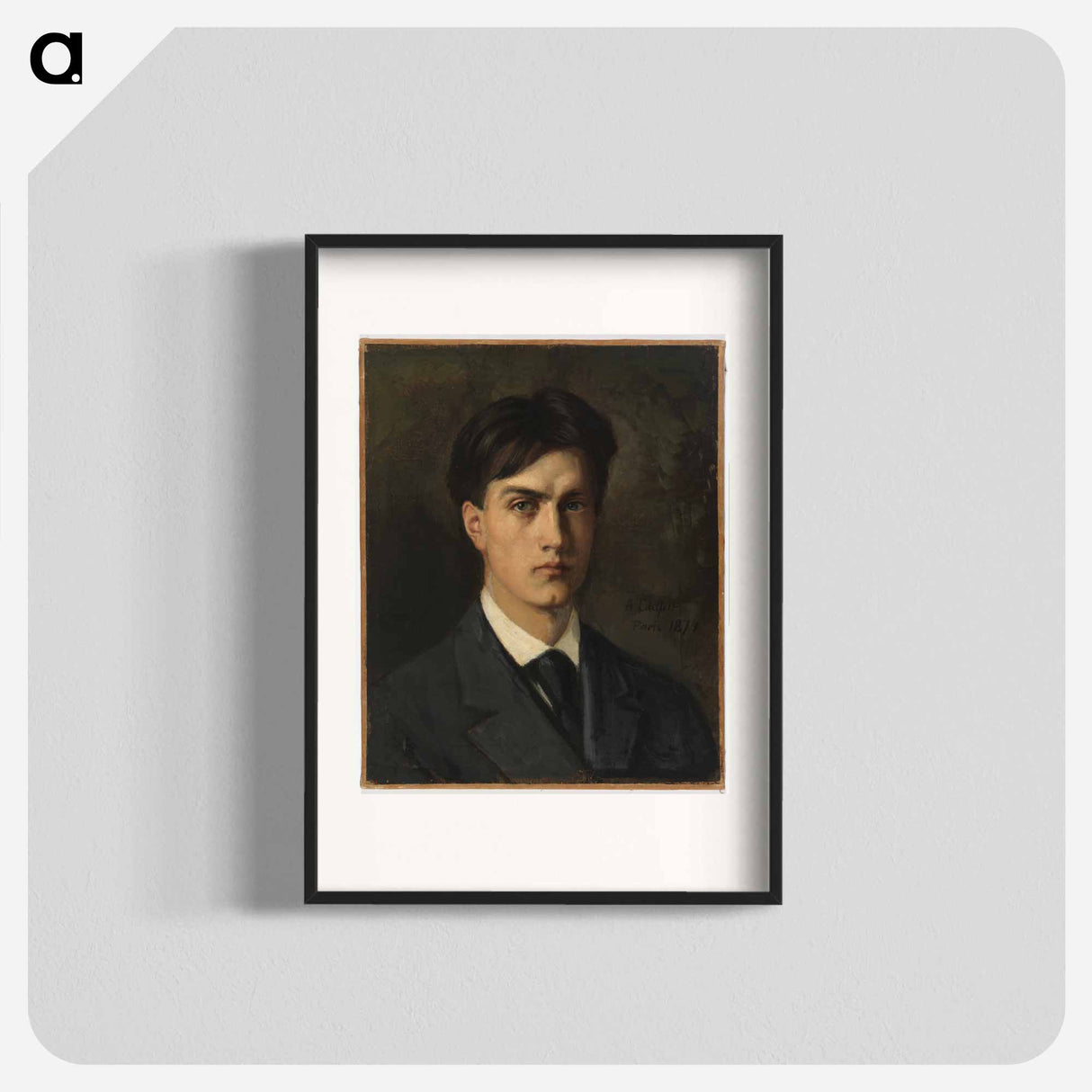 Self-portrait - アルバート エーデルフェルト Poster.