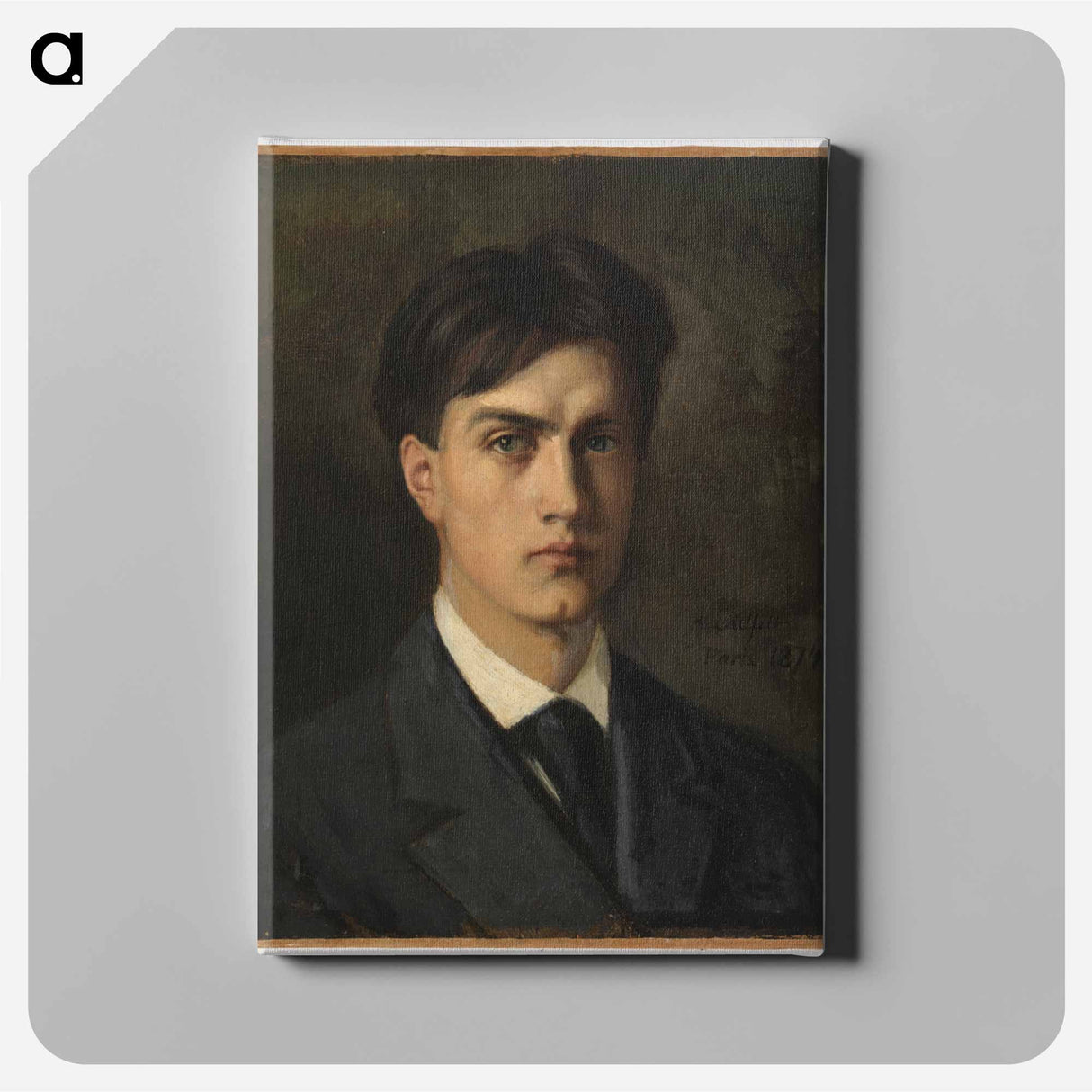 Self-portrait - アルバート エーデルフェルト Canvas.