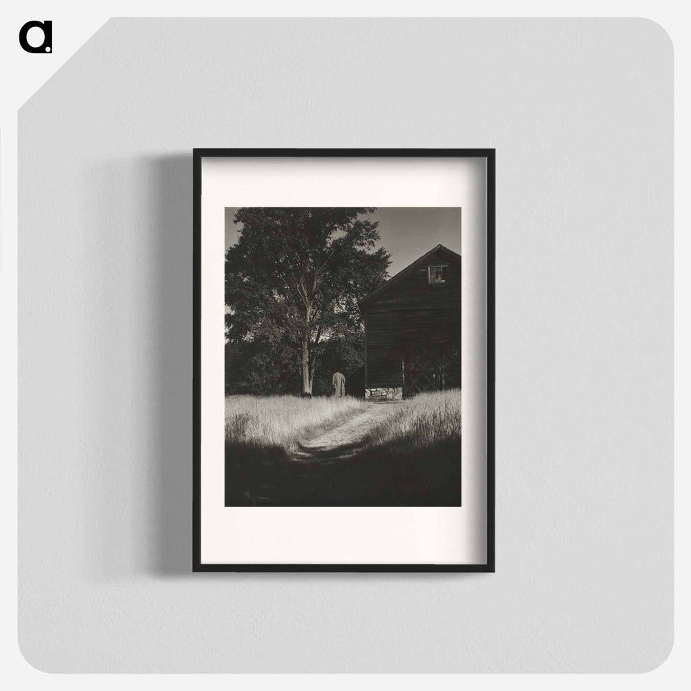 Barn, Lake George - アルフレッド スティーグリッツ Poster.