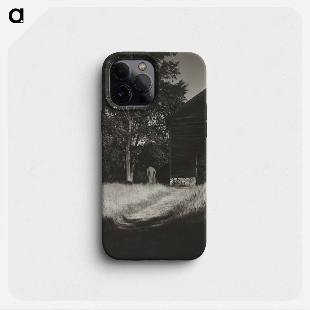 Barn, Lake George - アルフレッド スティーグリッツ Phone Case.