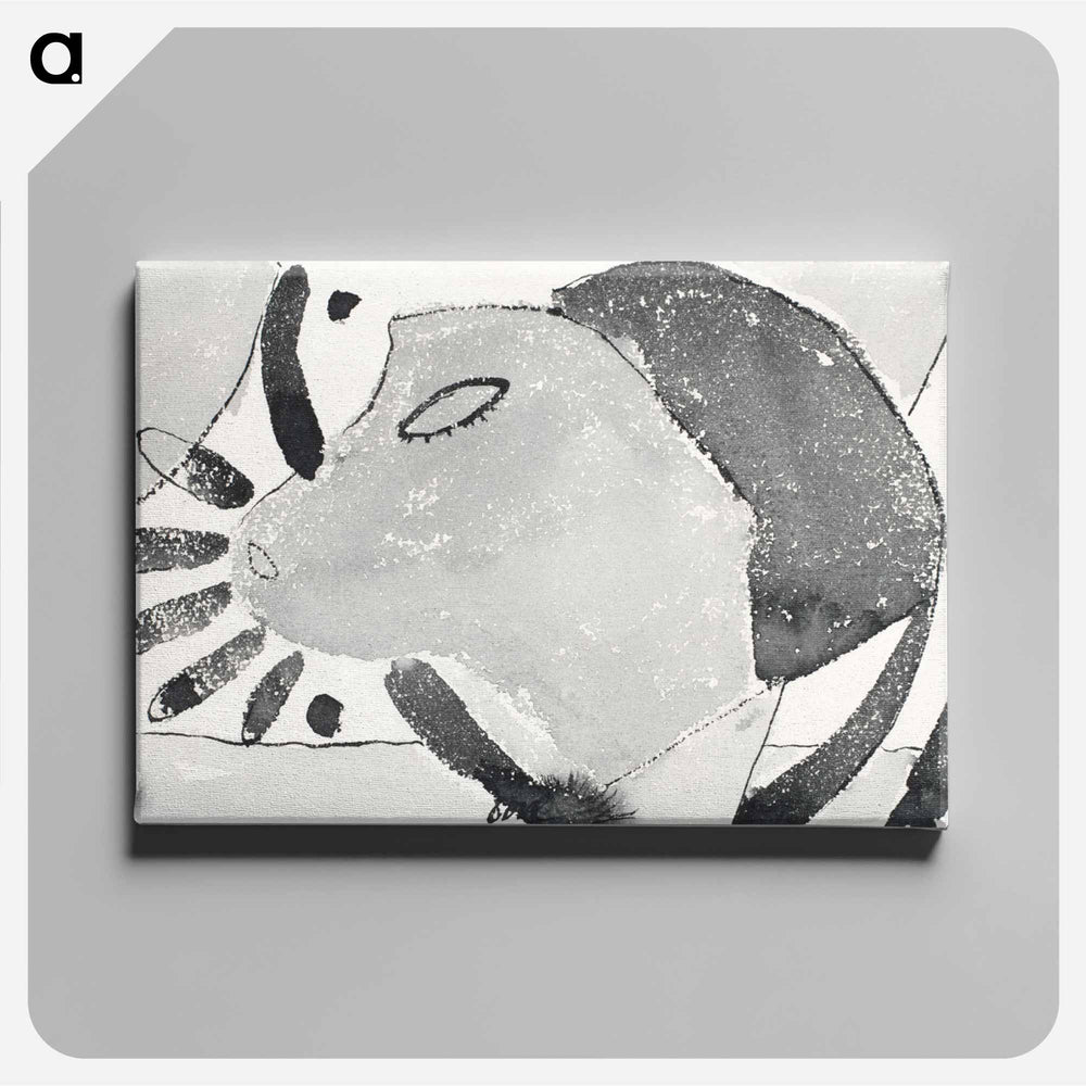 There Was a Cat Somewhere - アーサー ダヴ Canvas.