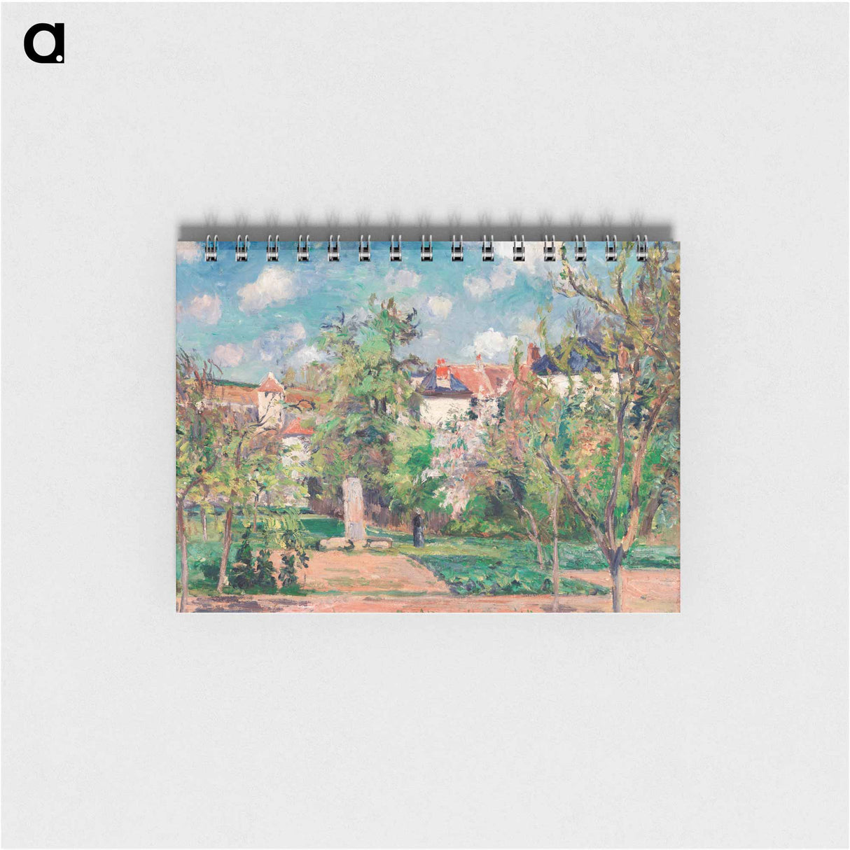 The Garden in the sun, Pontoise - カミーユ ピサロ Memo.