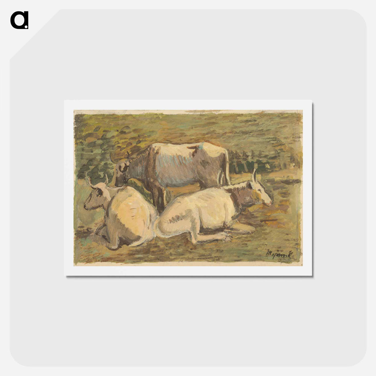 アートポストカード-Cows
- シプリアン マジェルニク Postcard.