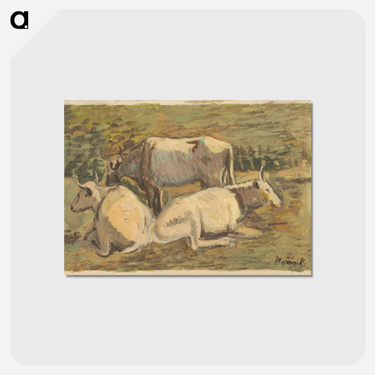 アートポストカード-Cows
- シプリアン マジェルニク Postcard.